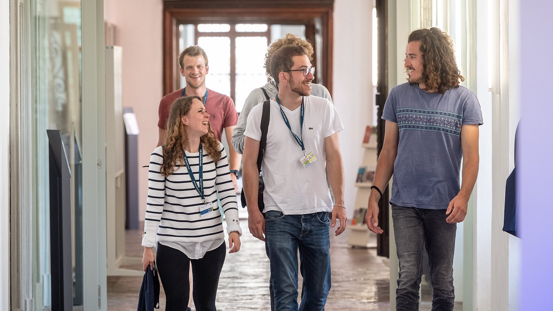 Doctoral students at a kick-off meeting of the TUM Graduate School.