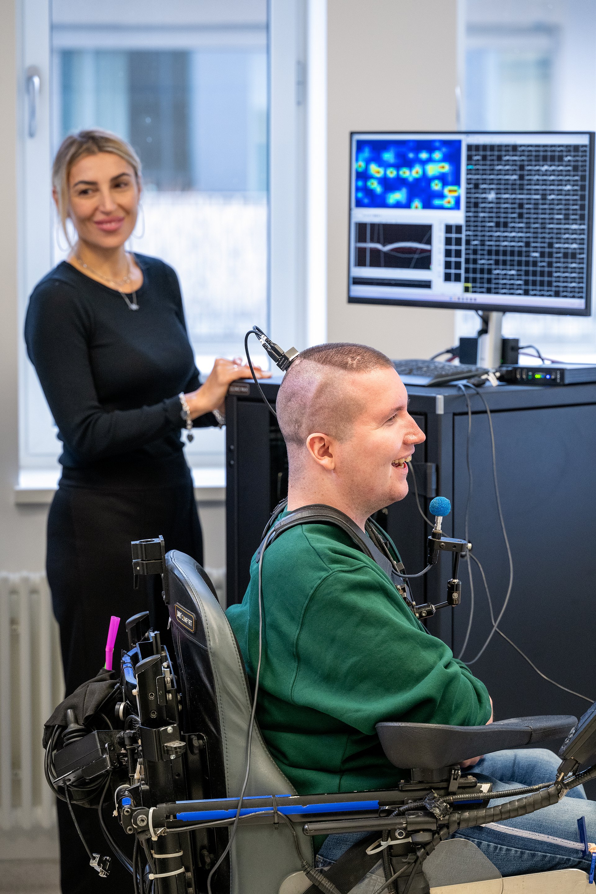 Dr. Melissa Zavaglia and Michael Mehringer