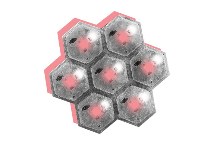 Sensor network of the CellulARSkin
