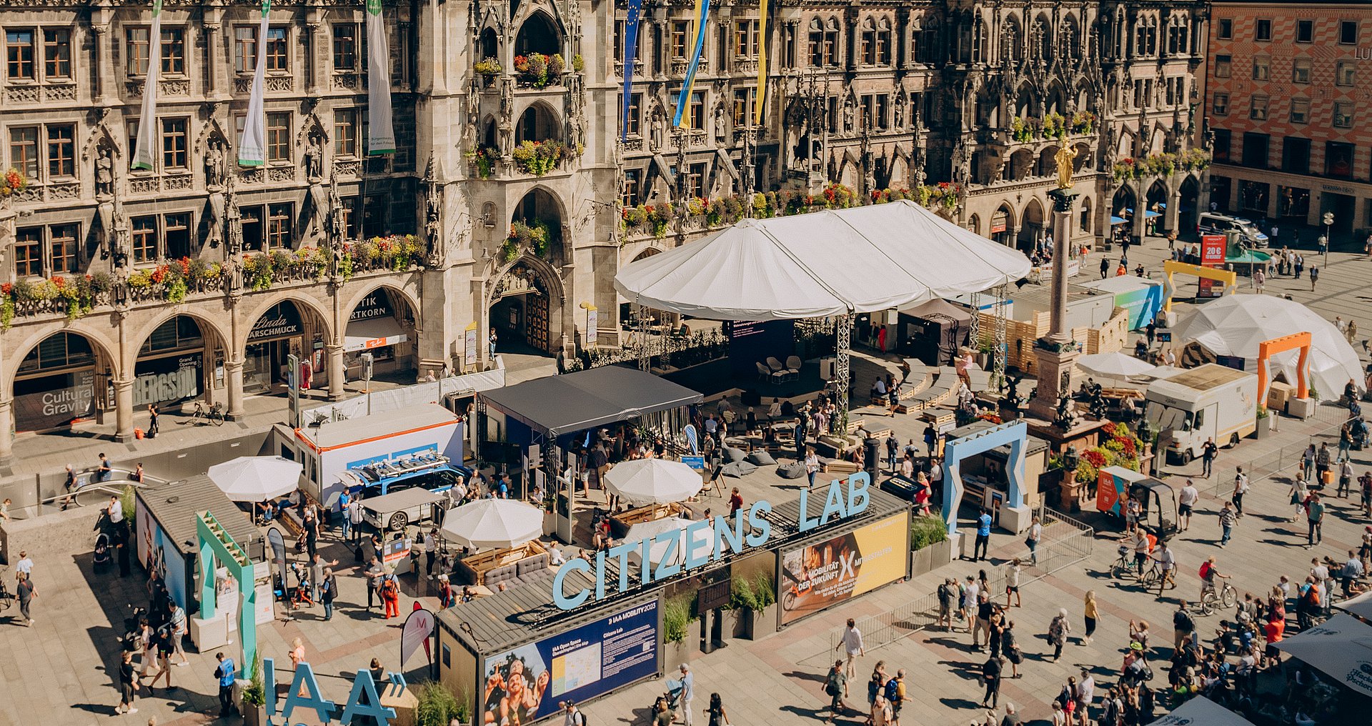 MCube cluster at the IAA Mobility in Munich (image: Viktoriya Zayika / MCube)
