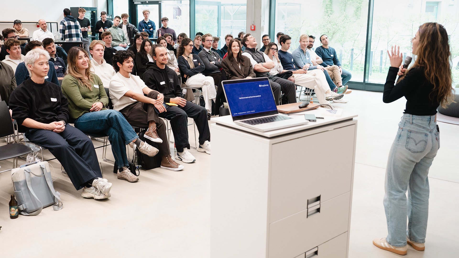 Participants in the TUM Entrepreneurial Masterclass