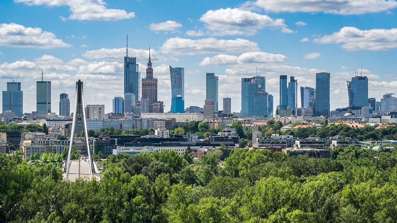 View of Warsaw