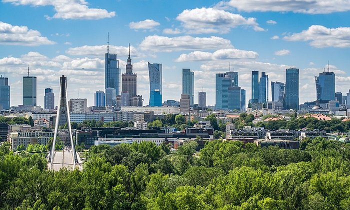 View of Warsaw