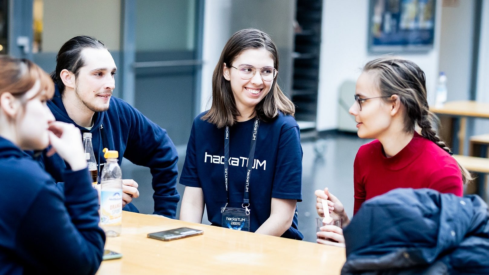 Students at HackaTUM