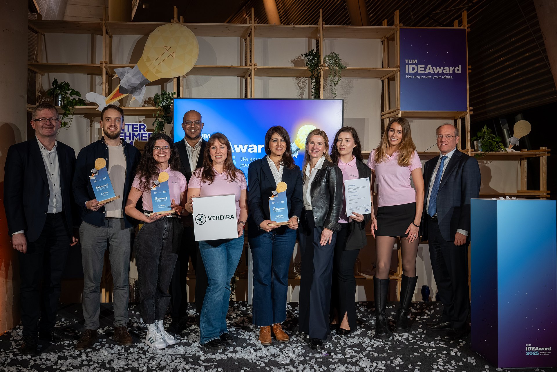 TUM IDEAward winners